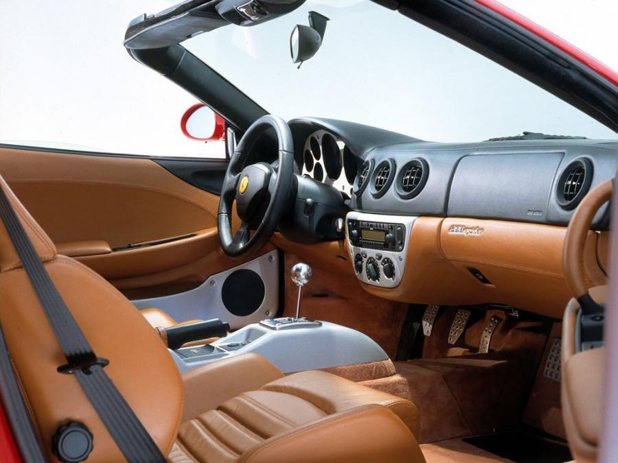 Интерьер Ferrari 360 Spider 2000 года  (WW) (фото 22 из 48)